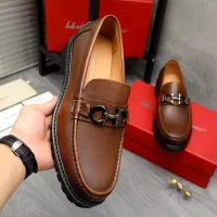 Cheap Salvatore Ferragamo Leather Shoes For Men #1380721 Replica Wholesale [$85.00 USD] [ITEM#1380721] on Replica Salvatore Ferragamo Leather Shoes