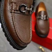 Cheap Salvatore Ferragamo Leather Shoes For Men #1380722 Replica Wholesale [$85.00 USD] [ITEM#1380722] on Replica Salvatore Ferragamo Leather Shoes