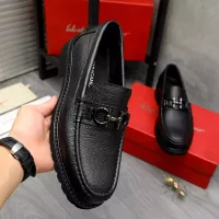 Cheap Salvatore Ferragamo Leather Shoes For Men #1380723 Replica Wholesale [$85.00 USD] [ITEM#1380723] on Replica Salvatore Ferragamo Leather Shoes