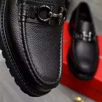 Cheap Salvatore Ferragamo Leather Shoes For Men #1380723 Replica Wholesale [$85.00 USD] [ITEM#1380723] on Replica Salvatore Ferragamo Leather Shoes