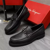 Cheap Salvatore Ferragamo Leather Shoes For Men #1380724 Replica Wholesale [$85.00 USD] [ITEM#1380724] on Replica Salvatore Ferragamo Leather Shoes