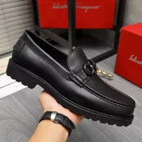 Cheap Salvatore Ferragamo Leather Shoes For Men #1380725 Replica Wholesale [$85.00 USD] [ITEM#1380725] on Replica Salvatore Ferragamo Leather Shoes