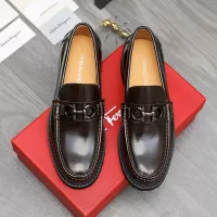 Cheap Salvatore Ferragamo Leather Shoes For Men #1380726 Replica Wholesale [$85.00 USD] [ITEM#1380726] on Replica Salvatore Ferragamo Leather Shoes