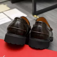 Cheap Salvatore Ferragamo Leather Shoes For Men #1380726 Replica Wholesale [$85.00 USD] [ITEM#1380726] on Replica Salvatore Ferragamo Leather Shoes