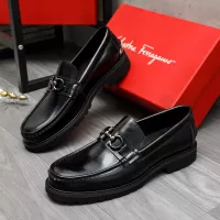 Cheap Salvatore Ferragamo Leather Shoes For Men #1380727 Replica Wholesale [$85.00 USD] [ITEM#1380727] on Replica Salvatore Ferragamo Leather Shoes