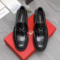 Cheap Salvatore Ferragamo Leather Shoes For Men #1380727 Replica Wholesale [$85.00 USD] [ITEM#1380727] on Replica Salvatore Ferragamo Leather Shoes