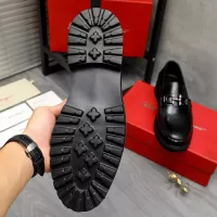 Cheap Salvatore Ferragamo Leather Shoes For Men #1380727 Replica Wholesale [$85.00 USD] [ITEM#1380727] on Replica Salvatore Ferragamo Leather Shoes