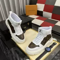 Cheap Louis Vuitton High Tops Shoes For Men #1380798 Replica Wholesale [$82.00 USD] [ITEM#1380798] on Replica Louis Vuitton High Tops Shoes