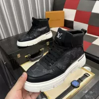 Cheap Louis Vuitton High Tops Shoes For Men #1380799 Replica Wholesale [$82.00 USD] [ITEM#1380799] on Replica Louis Vuitton High Tops Shoes