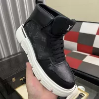 Cheap Louis Vuitton High Tops Shoes For Men #1380799 Replica Wholesale [$82.00 USD] [ITEM#1380799] on Replica Louis Vuitton High Tops Shoes