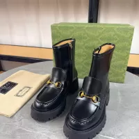 Cheap Gucci Boots For Women #1380850 Replica Wholesale [$115.00 USD] [ITEM#1380850] on Replica Gucci Boots