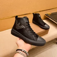 Cheap Armani High Tops Shoes For Men #1380894 Replica Wholesale [$82.00 USD] [ITEM#1380894] on Replica Armani High Tops Shoes