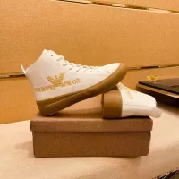 Cheap Armani High Tops Shoes For Men #1380895 Replica Wholesale [$85.00 USD] [ITEM#1380895] on Replica Armani High Tops Shoes