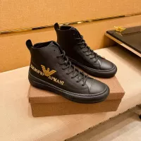 Cheap Armani High Tops Shoes For Men #1380896 Replica Wholesale [$85.00 USD] [ITEM#1380896] on Replica Armani High Tops Shoes