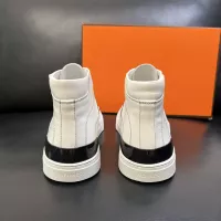 Cheap Hermes High Tops Shoes For Men #1380917 Replica Wholesale [$132.00 USD] [ITEM#1380917] on Replica Hermes High Tops Shoes