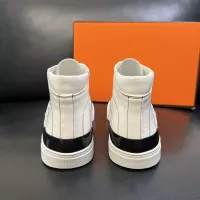 Cheap Hermes High Tops Shoes For Men #1380918 Replica Wholesale [$132.00 USD] [ITEM#1380918] on Replica Hermes High Tops Shoes