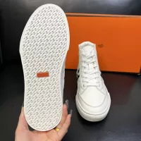 Cheap Hermes High Tops Shoes For Men #1380918 Replica Wholesale [$132.00 USD] [ITEM#1380918] on Replica Hermes High Tops Shoes