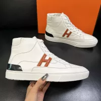 Cheap Hermes High Tops Shoes For Men #1380919 Replica Wholesale [$132.00 USD] [ITEM#1380919] on Replica Hermes High Tops Shoes