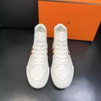 Cheap Hermes High Tops Shoes For Men #1380919 Replica Wholesale [$132.00 USD] [ITEM#1380919] on Replica Hermes High Tops Shoes