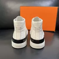 Cheap Hermes High Tops Shoes For Men #1380919 Replica Wholesale [$132.00 USD] [ITEM#1380919] on Replica Hermes High Tops Shoes