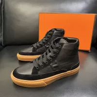 Cheap Hermes High Tops Shoes For Men #1380920 Replica Wholesale [$132.00 USD] [ITEM#1380920] on Replica Hermes High Tops Shoes