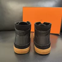 Cheap Hermes High Tops Shoes For Men #1380920 Replica Wholesale [$132.00 USD] [ITEM#1380920] on Replica Hermes High Tops Shoes