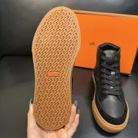 Cheap Hermes High Tops Shoes For Men #1380920 Replica Wholesale [$132.00 USD] [ITEM#1380920] on Replica Hermes High Tops Shoes