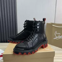Cheap Christian Louboutin Boots For Men #1380933 Replica Wholesale [$145.00 USD] [ITEM#1380933] on Replica Christian Louboutin Boots