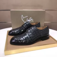Cheap Christian Louboutin Leather Shoes For Men #1381056 Replica Wholesale [$112.00 USD] [ITEM#1381056] on Replica Christian Louboutin Leather Shoes