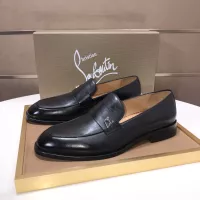 Cheap Christian Louboutin Leather Shoes For Men #1381057 Replica Wholesale [$112.00 USD] [ITEM#1381057] on Replica Christian Louboutin Leather Shoes