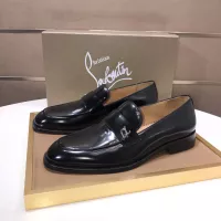 Cheap Christian Louboutin Leather Shoes For Men #1381058 Replica Wholesale [$112.00 USD] [ITEM#1381058] on Replica Christian Louboutin Leather Shoes