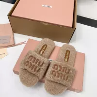Cheap MIU MIU Slippers For Women #1381060 Replica Wholesale [$88.00 USD] [ITEM#1381060] on Replica MIU MIU Slippers