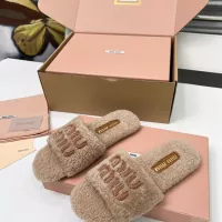 Cheap MIU MIU Slippers For Women #1381060 Replica Wholesale [$88.00 USD] [ITEM#1381060] on Replica MIU MIU Slippers