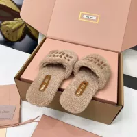 Cheap MIU MIU Slippers For Women #1381060 Replica Wholesale [$88.00 USD] [ITEM#1381060] on Replica MIU MIU Slippers