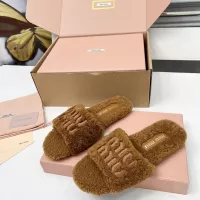Cheap MIU MIU Slippers For Women #1381061 Replica Wholesale [$88.00 USD] [ITEM#1381061] on Replica MIU MIU Slippers