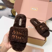 Cheap MIU MIU Slippers For Women #1381062 Replica Wholesale [$88.00 USD] [ITEM#1381062] on Replica MIU MIU Slippers