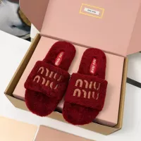 Cheap MIU MIU Slippers For Women #1381063 Replica Wholesale [$88.00 USD] [ITEM#1381063] on Replica MIU MIU Slippers