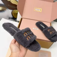 Cheap MIU MIU Slippers For Women #1381064 Replica Wholesale [$88.00 USD] [ITEM#1381064] on Replica MIU MIU Slippers