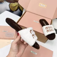Cheap MIU MIU Slippers For Women #1381066 Replica Wholesale [$88.00 USD] [ITEM#1381066] on Replica MIU MIU Slippers
