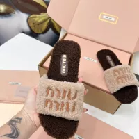 Cheap MIU MIU Slippers For Women #1381068 Replica Wholesale [$88.00 USD] [ITEM#1381068] on Replica MIU MIU Slippers
