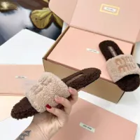 Cheap MIU MIU Slippers For Women #1381068 Replica Wholesale [$88.00 USD] [ITEM#1381068] on Replica MIU MIU Slippers