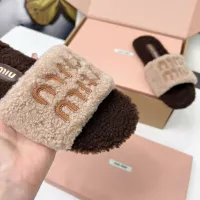 Cheap MIU MIU Slippers For Women #1381068 Replica Wholesale [$88.00 USD] [ITEM#1381068] on Replica MIU MIU Slippers
