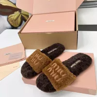 Cheap MIU MIU Slippers For Women #1381069 Replica Wholesale [$88.00 USD] [ITEM#1381069] on Replica MIU MIU Slippers