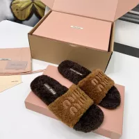 Cheap MIU MIU Slippers For Women #1381069 Replica Wholesale [$88.00 USD] [ITEM#1381069] on Replica MIU MIU Slippers