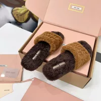 Cheap MIU MIU Slippers For Women #1381069 Replica Wholesale [$88.00 USD] [ITEM#1381069] on Replica MIU MIU Slippers