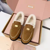 Cheap MIU MIU Leather Shoes For Women #1381070 Replica Wholesale [$105.00 USD] [ITEM#1381070] on Replica MIU MIU Leather Shoes