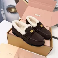 Cheap MIU MIU Leather Shoes For Women #1381071 Replica Wholesale [$105.00 USD] [ITEM#1381071] on Replica MIU MIU Leather Shoes