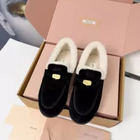 Cheap MIU MIU Leather Shoes For Women #1381074 Replica Wholesale [$105.00 USD] [ITEM#1381074] on Replica MIU MIU Leather Shoes