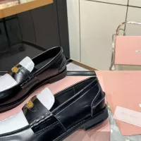 Cheap MIU MIU Leather Shoes For Women #1381076 Replica Wholesale [$102.00 USD] [ITEM#1381076] on Replica MIU MIU Leather Shoes