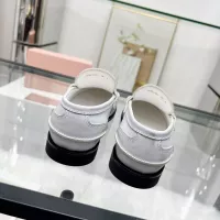 Cheap MIU MIU Leather Shoes For Women #1381079 Replica Wholesale [$102.00 USD] [ITEM#1381079] on Replica MIU MIU Leather Shoes